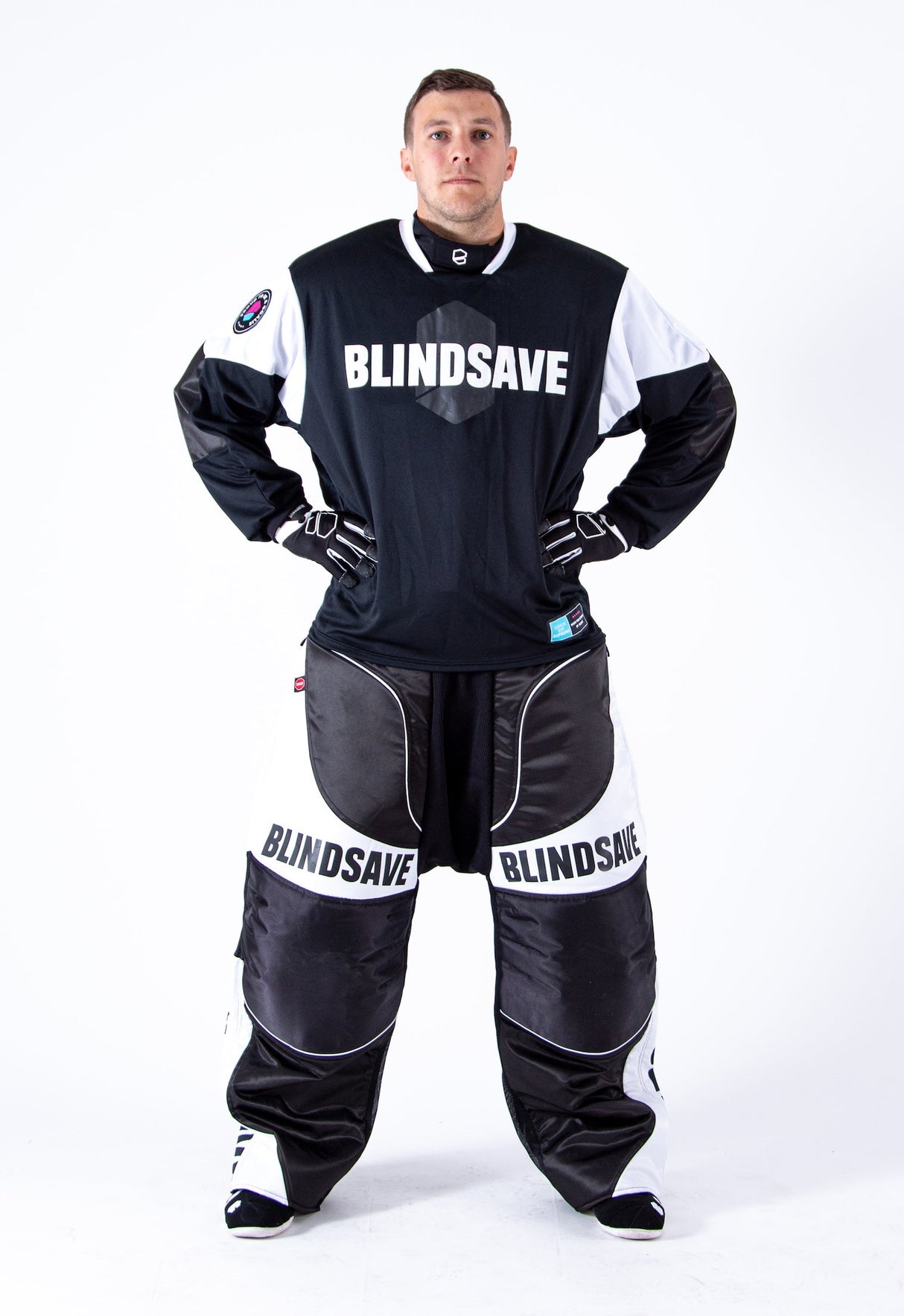 Blindsave Supreme Målvaktsställ Black/White 20/21