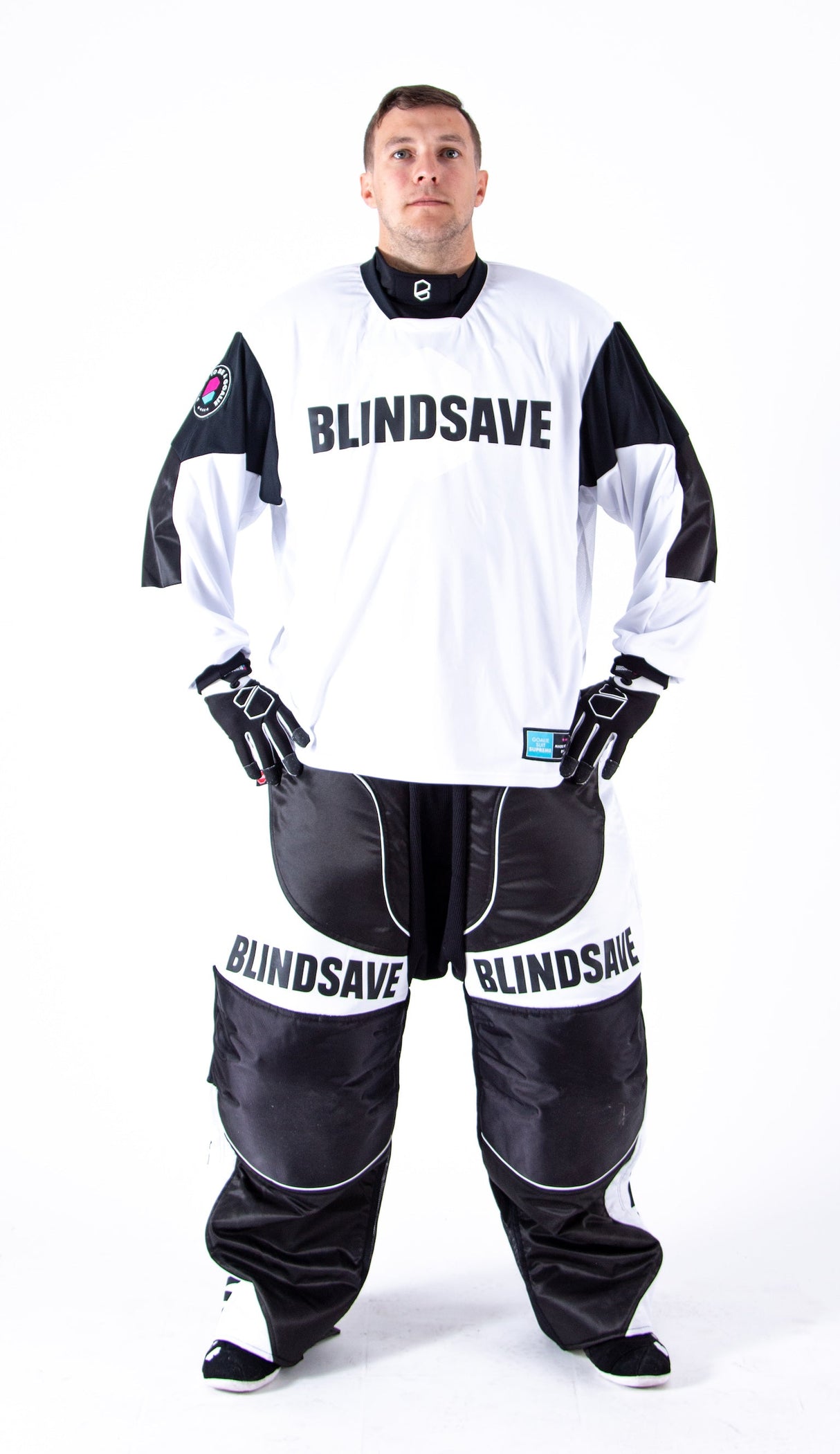 Blindsave Supreme Målvaktsställ White/Black 20/21