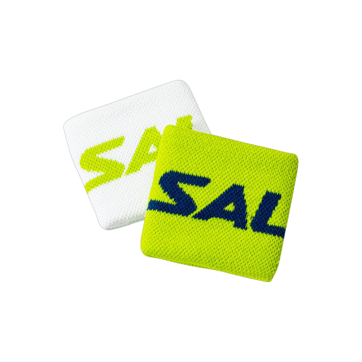 Salming Wristband Short 2-pack Lime/White