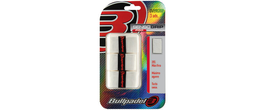 Bullpadel Overgrip 3-pack White