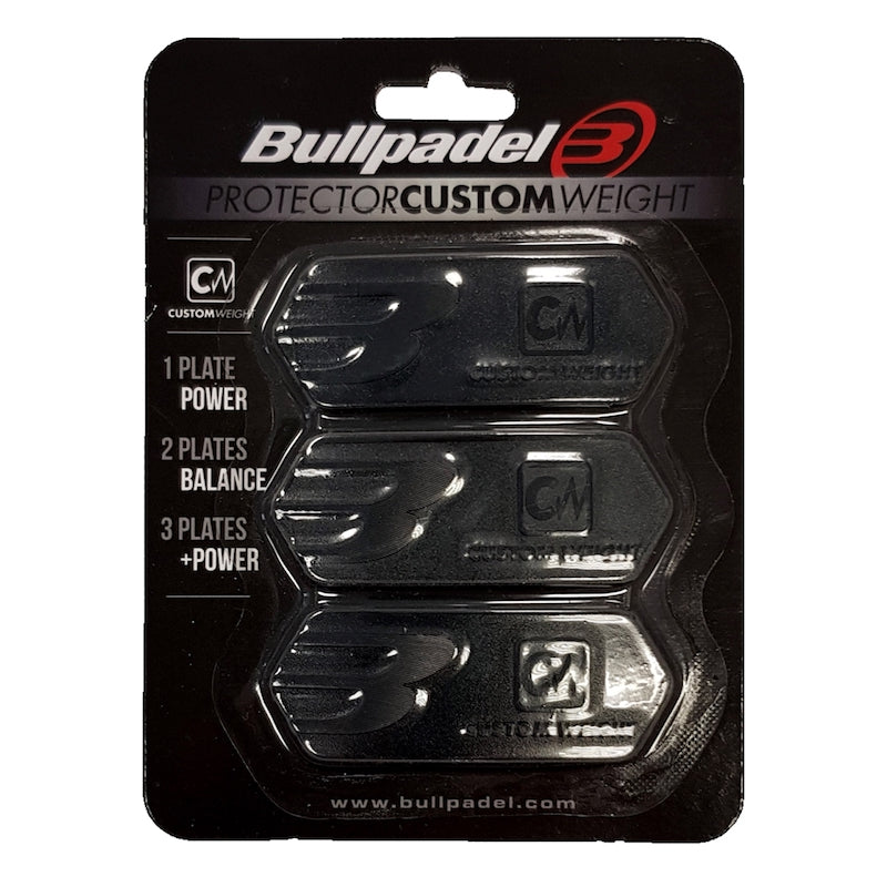 Bullpadel Protector Custom Weight Black