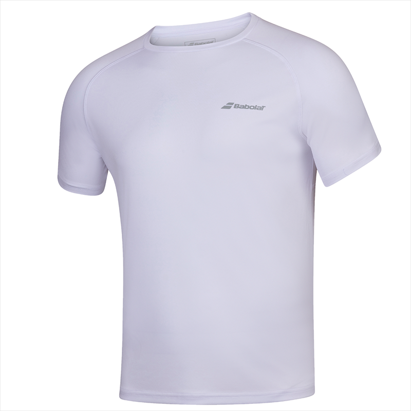 Babolat Padeltröja Play Crew Neck White