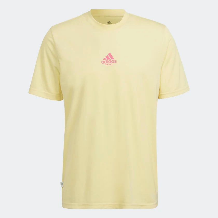 Adidas Graphic Padeltröja Yellow 2022