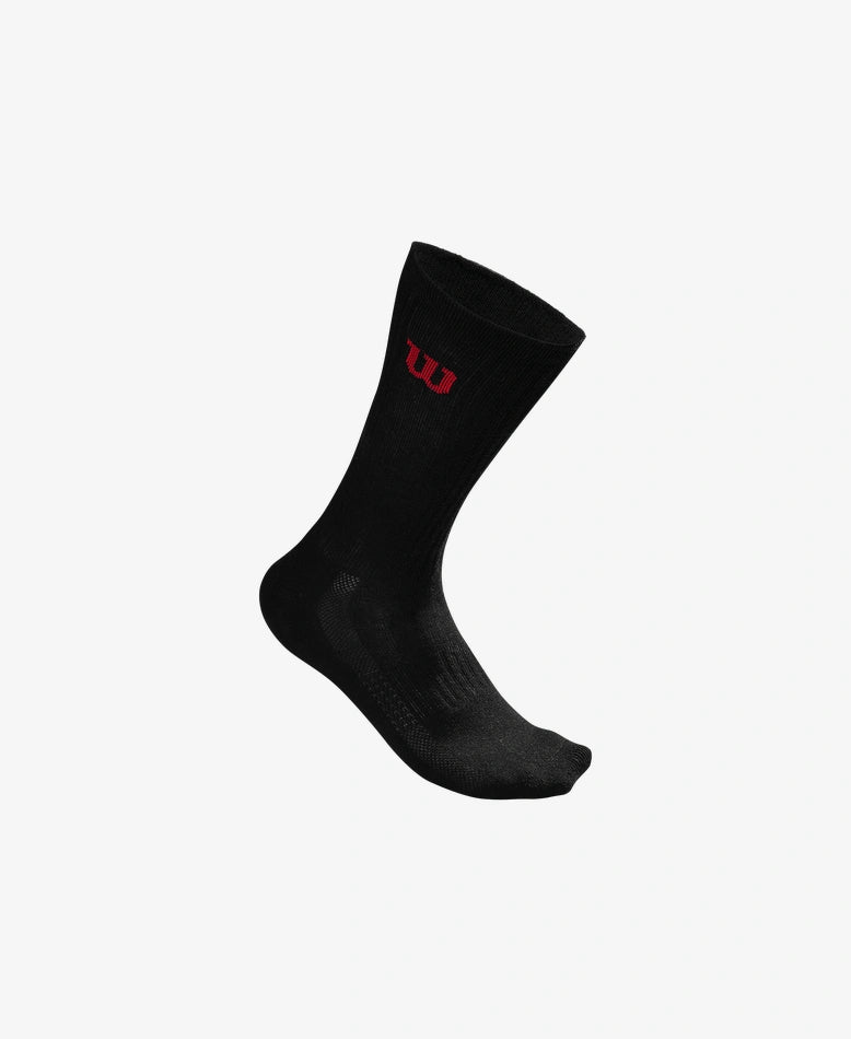 Wilson Crew Socks 3-pack One Size Black