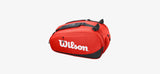 Wilson Tour Red Padel Bag Red