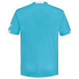 Babolat Play Crew Neck Tee Men Cyan Blue 2025