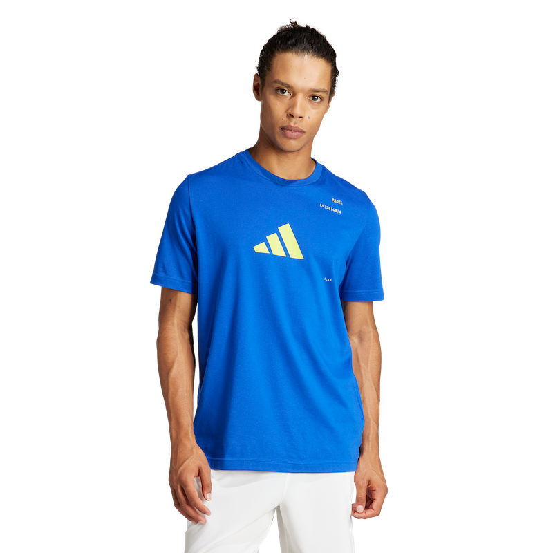 Adidas Padel Graphic Tee Navy 2024