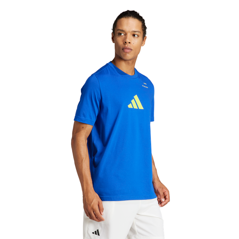 Adidas Padel Graphic Tee Navy 2024