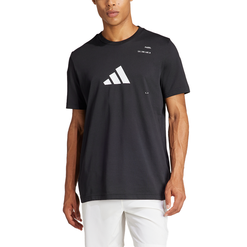 Adidas Padel Graphic Tee Black 2024