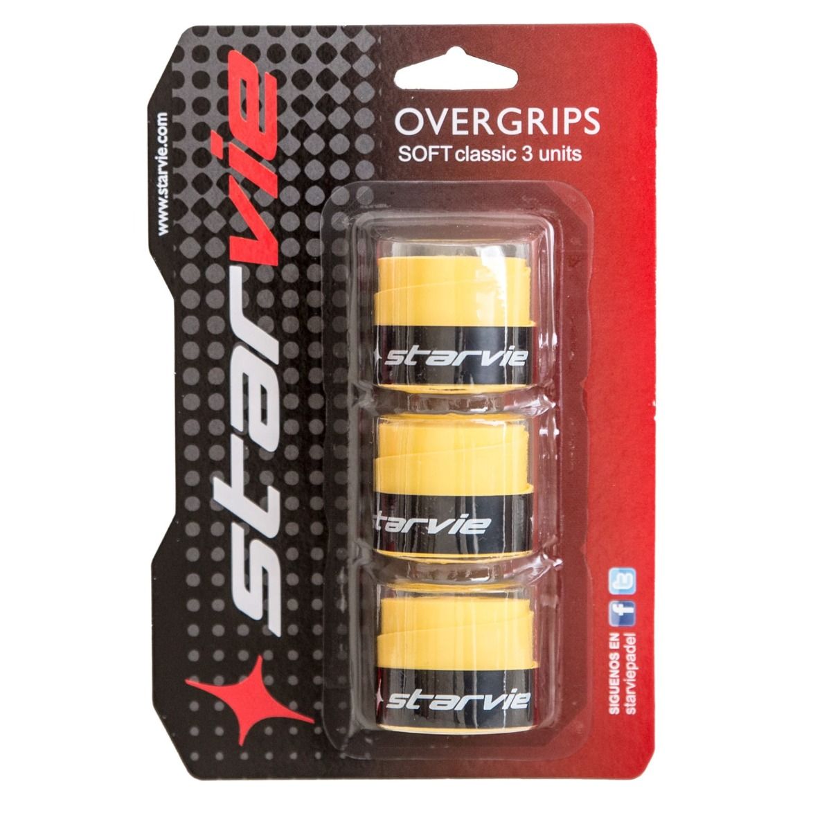 Starvie Overgrip Yellow 3-pack