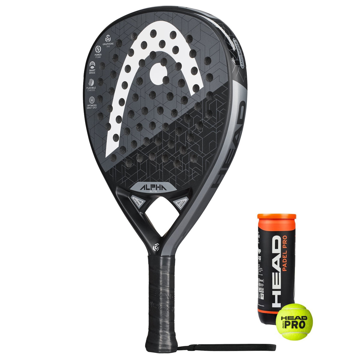 Head Graphene 360 Alpha Elite + Padel Pro 3B