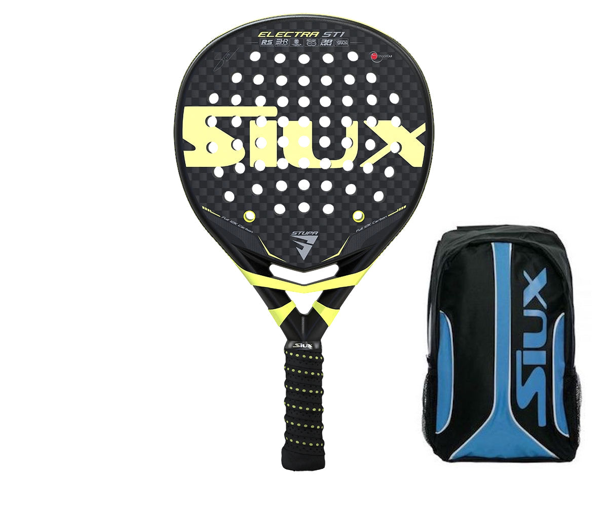 Siux Electra ST1 "Stupa" + Fusion Padelryggsäck