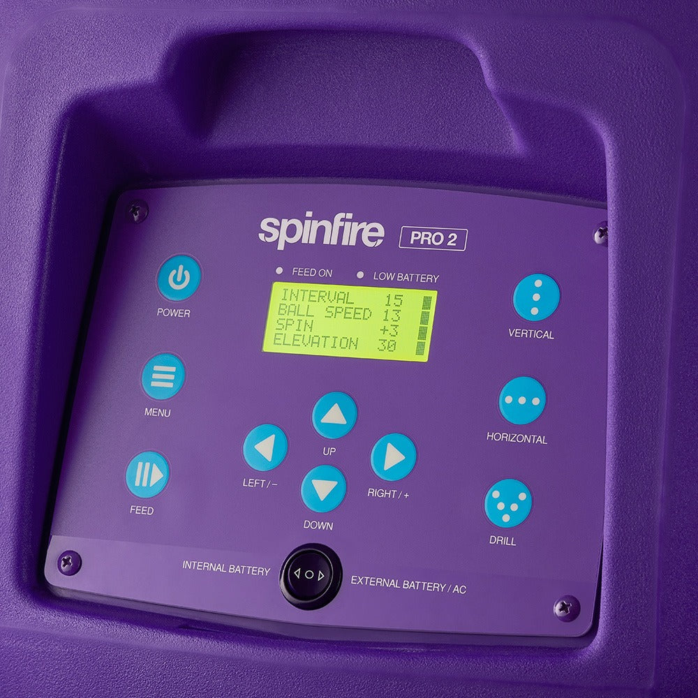 Spinfire Bollmaskin Pro 2 v2 Appstyrd (internt batteri)