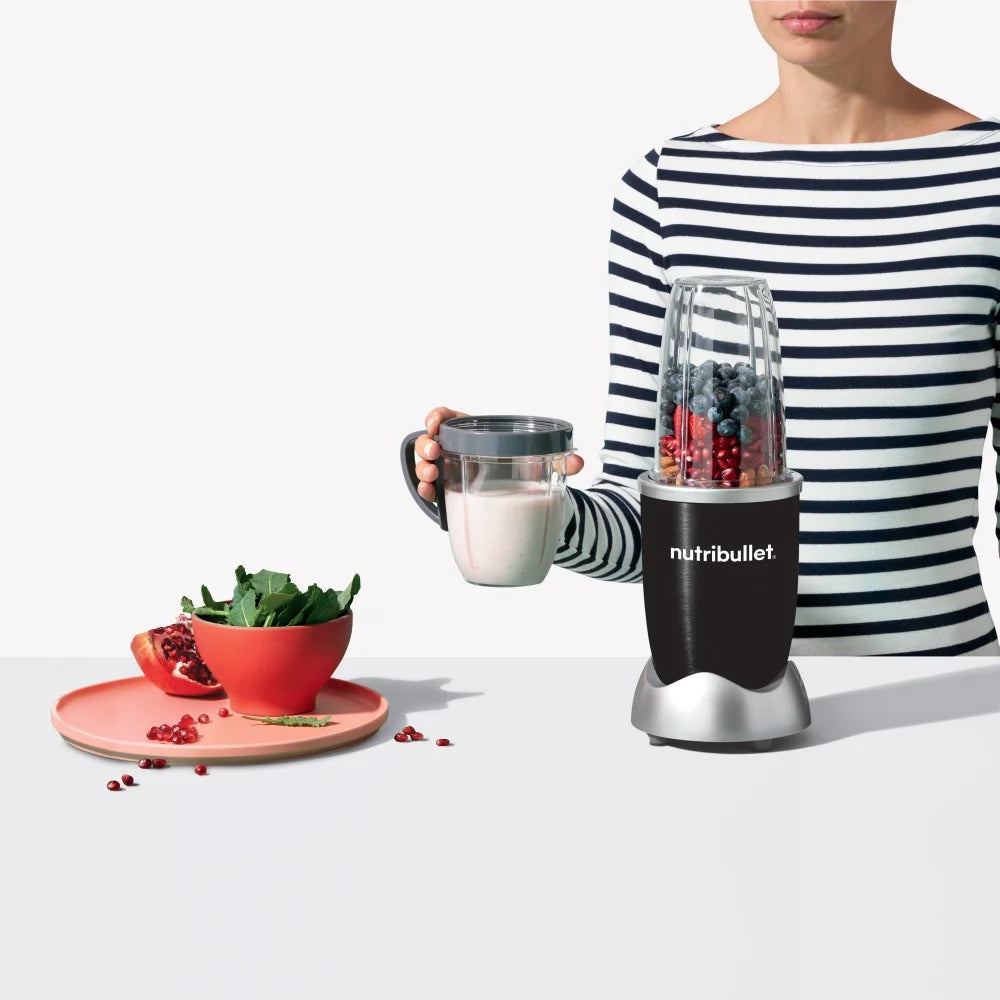 nutribullet 600W (Black, 3-delar, Mixer/Blender)