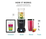 nutribullet Balance 1200W (Black, 9-delar, Mixer/Blender)