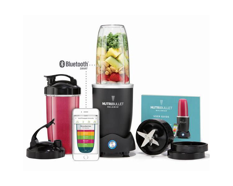 nutribullet Balance 1200W (Black, 9-delar, Mixer/Blender)