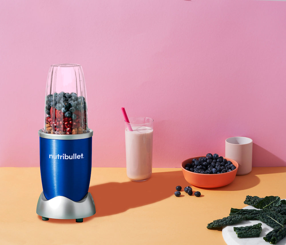nutribullet 600W (Ocean Blue, 3-delar, Mixer/Blender)