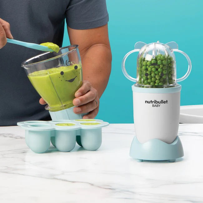 nutribullet Baby (Blue, 17-delar, Mixer/Blender)