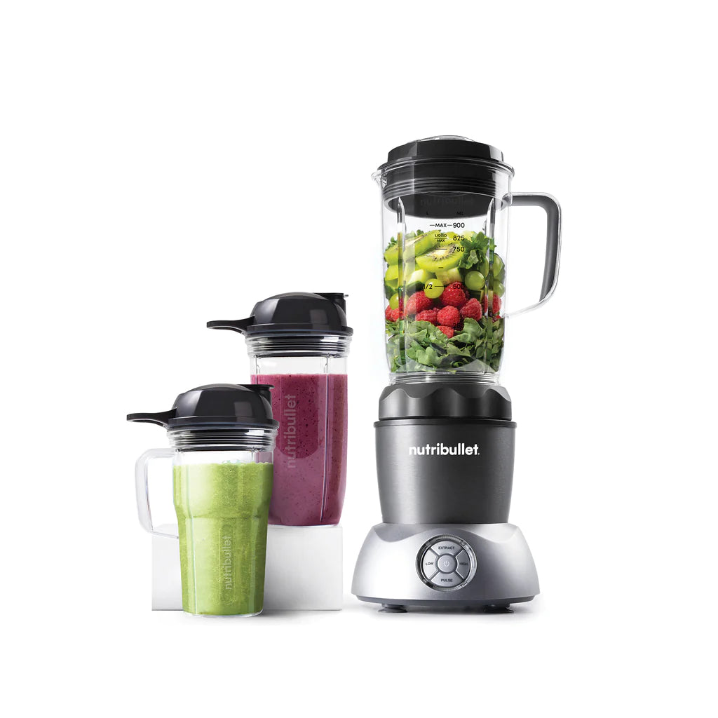 nutribullet Select 1000W (Grey, 8-delar, Mixer/Blender)
