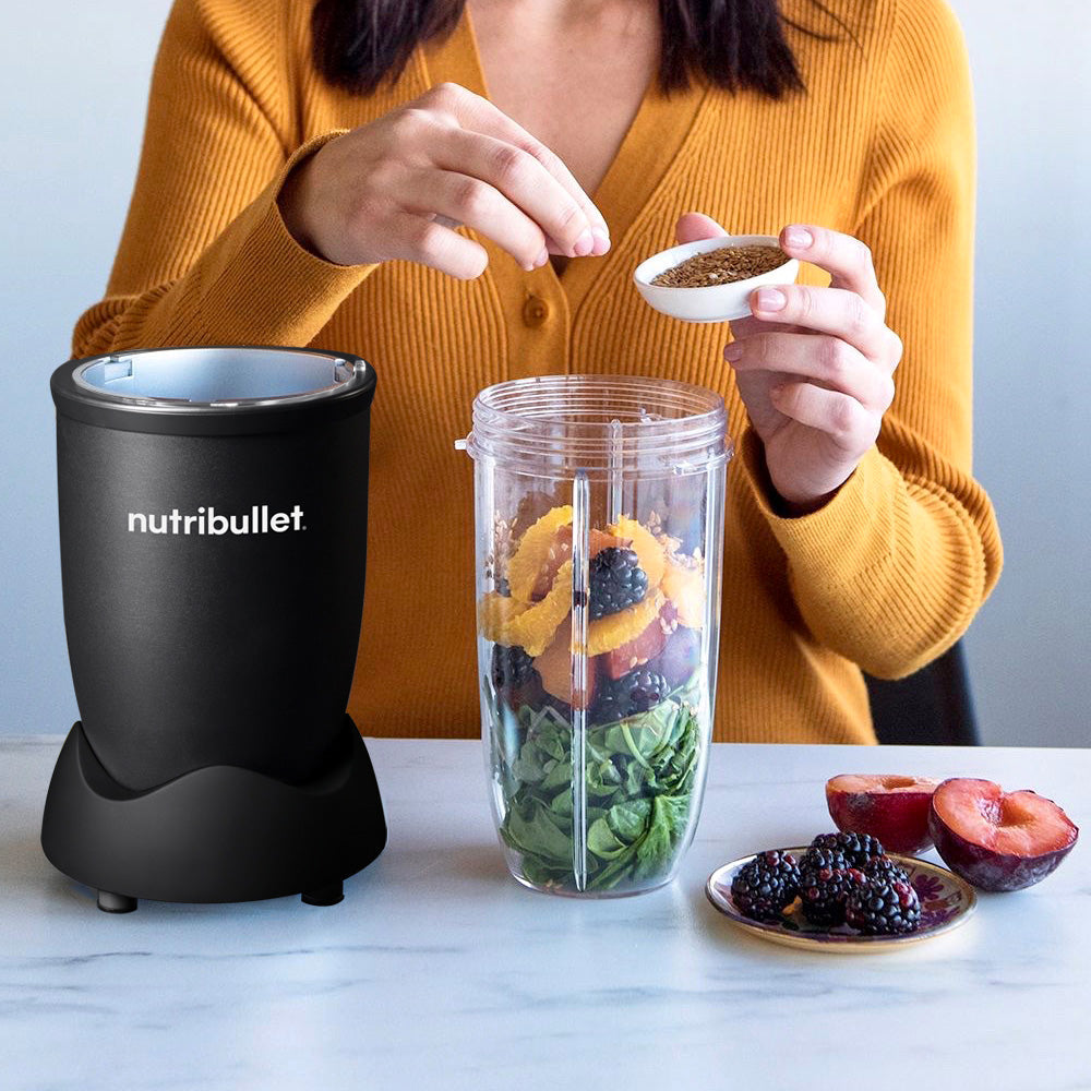 nutribullet PRO 900W Exclusive (All Black, 7-delar, Mixer/Blender)