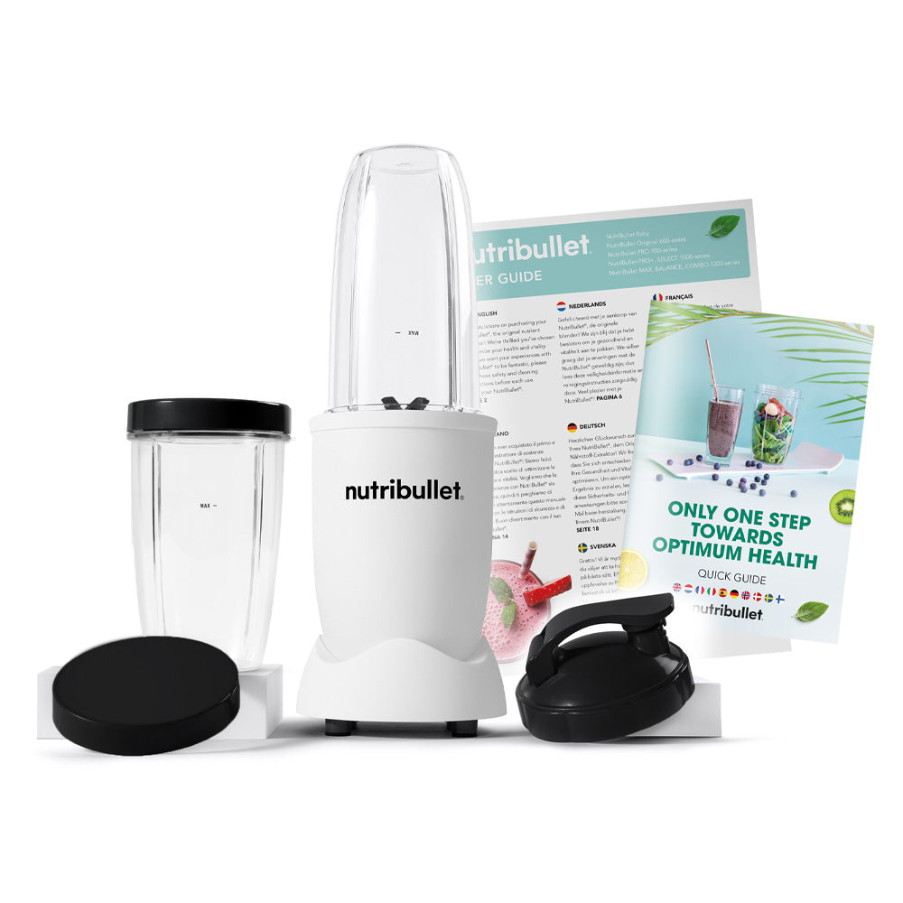 nutribullet PRO 900W Exclusive (All White, 7-delar, Mixer/Blender)