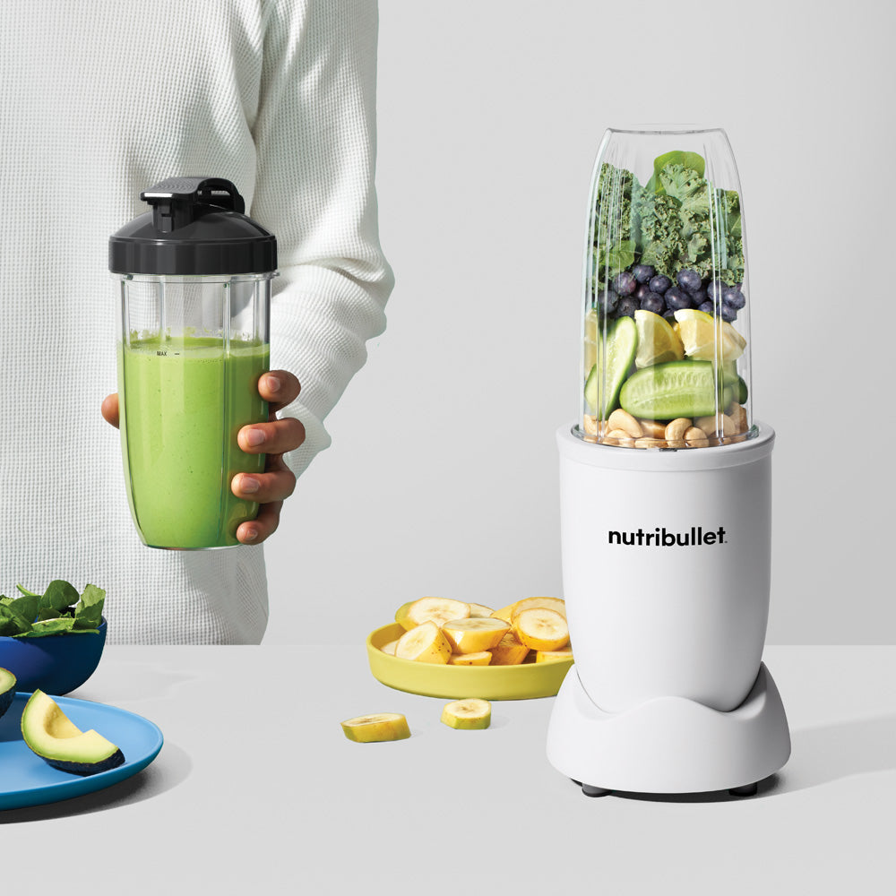 nutribullet PRO 900W Exclusive (All White, 7-delar, Mixer/Blender)