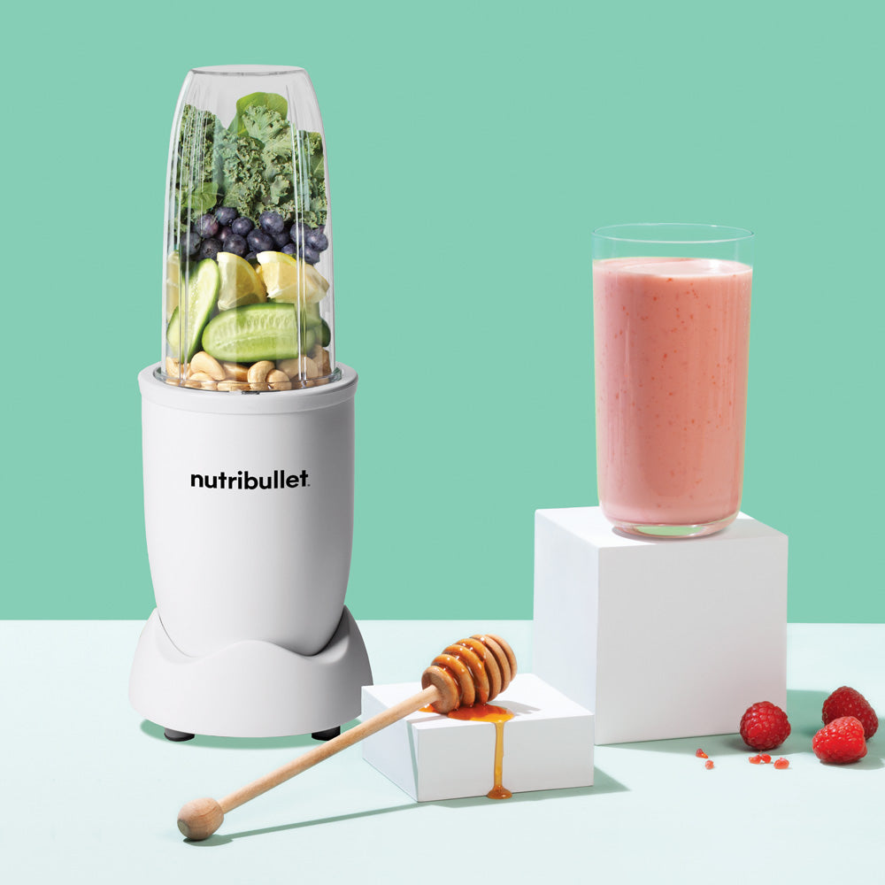 nutribullet PRO 900W Exclusive (All White, 7-delar, Mixer/Blender)
