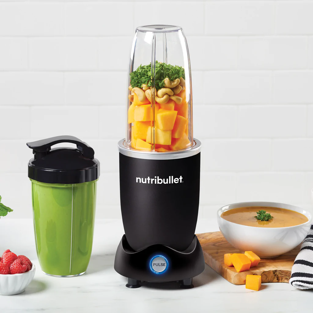 nutribullet Pro+ Pulse 1200W (Black, 8-pcs, Mixer/Blender)